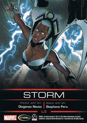 Rittenhouse Archives Legends of Marvel Storm L3 