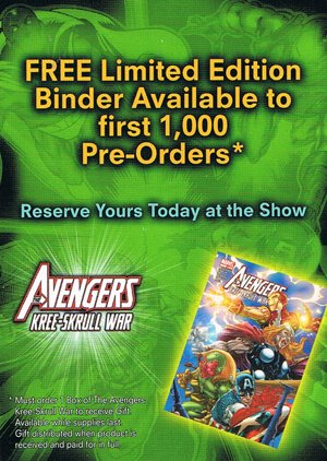 Upper Deck The Avengers: Kree-Skrull Wars Promo Card  New Untold Tales Single