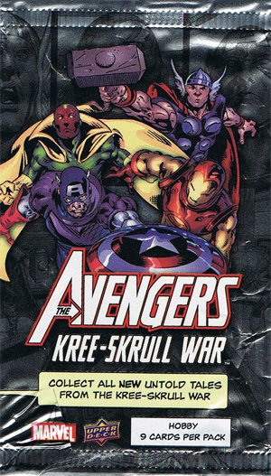 Upper Deck The Avengers: Kree-Skrull Wars   Unopened Pack