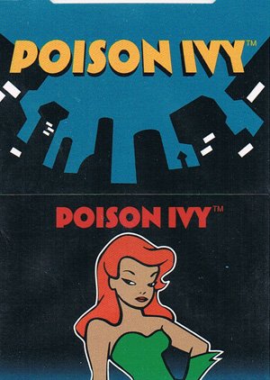 SkyBox The Adventures of Batman & Robin Pop-Up Card P5 Poison Ivy