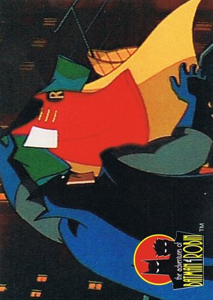 SkyBox The Adventures of Batman & Robin Base Card 86 While waiting in the apartment of Thorne