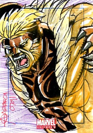 Rittenhouse Archives Marvel Universe Sketch Card  Adriano Carreon