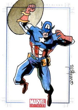 Rittenhouse Archives Marvel Universe Sketch Card  Al Stefano