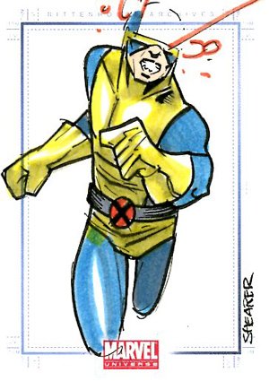 Rittenhouse Archives Marvel Universe Sketch Card  Brian Shearer