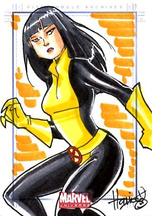 Rittenhouse Archives Marvel Universe Sketch Card  Hanie Mohd