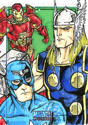 Rittenhouse Archives Marvel Universe Sketch Card  Jason Sobol