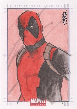 Rittenhouse Archives Marvel Universe Sketch Card  Andre Toma