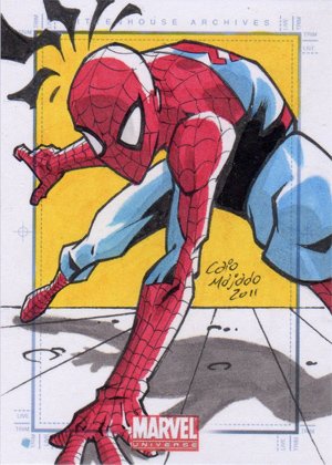 Rittenhouse Archives Marvel Universe Sketch Card  Caio Majado