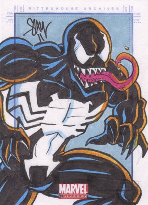 Rittenhouse Archives Marvel Universe Sketch Card  Cal Slayton