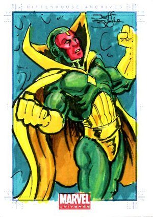 Rittenhouse Archives Marvel Universe Sketch Card  Jeff Zugale