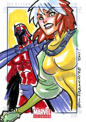 Rittenhouse Archives Marvel Universe Sketch Card  Jerry Gaylord