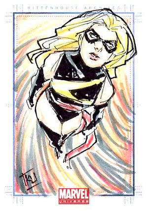 Rittenhouse Archives Marvel Universe Sketch Card  Kathryn A. Layno