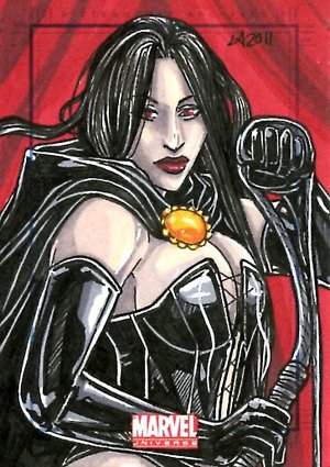 Rittenhouse Archives Marvel Universe Sketch Card  Lynne Anderson