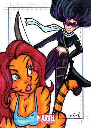 Rittenhouse Archives Marvel Universe Sketch Card  Mary Bellamy
