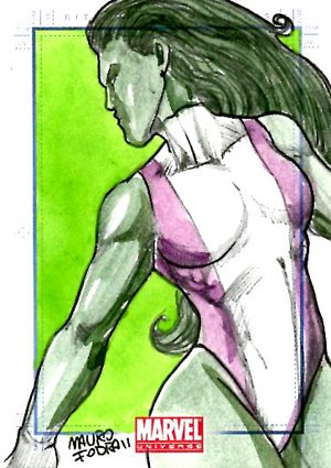 Rittenhouse Archives Marvel Universe Sketch Card  Mauro Fodra