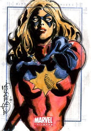 Rittenhouse Archives Marvel Universe Sketch Card  Michael Sta.Maria