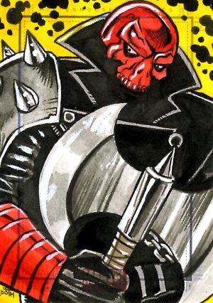 Rittenhouse Archives Marvel Universe Sketch Card  Mike Rooth
