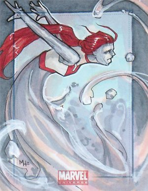 Rittenhouse Archives Marvel Universe Sketch Card  Meghan Hetrick-Murante