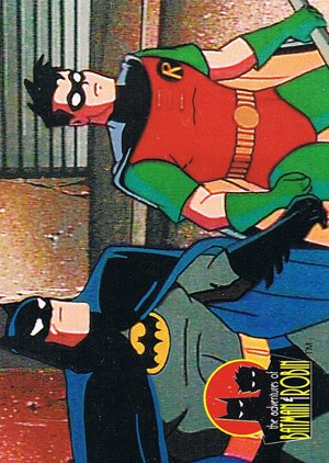 SkyBox The Adventures of Batman & Robin Base Card 10 Detective Duo