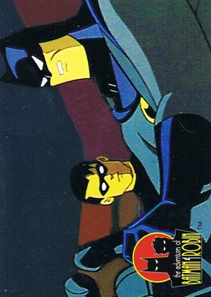 SkyBox The Adventures of Batman & Robin Base Card 14 Tension In the Air