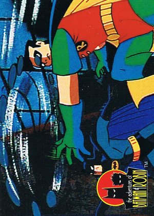 SkyBox The Adventures of Batman & Robin Base Card 15 Into The Action!