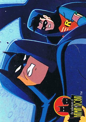 SkyBox The Adventures of Batman & Robin Base Card 17 Full Speed Ahead