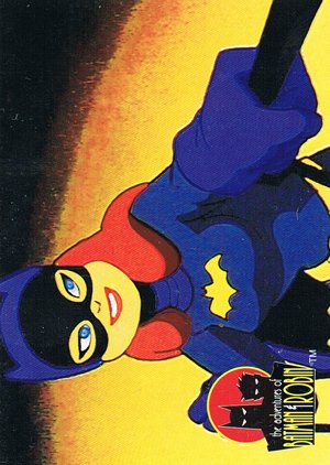 SkyBox The Adventures of Batman & Robin Base Card 43 Batgirl