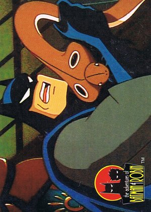 SkyBox The Adventures of Batman & Robin Base Card 47 Ra's al Ghul hurls a deadly cobra at Bat