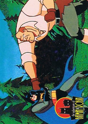 SkyBox The Adventures of Batman & Robin Base Card 60 At last, Batman has tracked Killer Croc