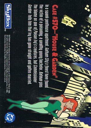 SkyBox The Adventures of Batman & Robin Base Card 64 In a swank penthouse apartment, Gotham C
