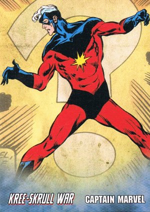 Upper Deck The Avengers: Kree-Skrull Wars Retro Card R-5 Captain Marvel