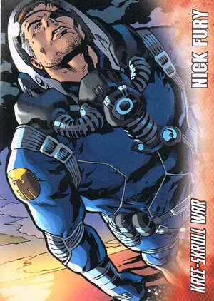 Upper Deck The Avengers: Kree-Skrull Wars Character Card 4 Nick Fury