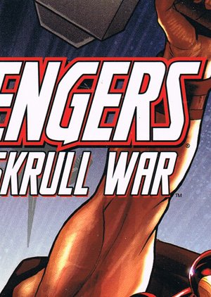 Upper Deck The Avengers: Kree-Skrull Wars Cover Card V2 