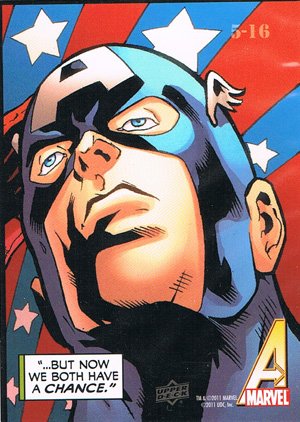 Upper Deck The Avengers: Kree-Skrull Wars Untold Tales: Soldier's Honor 5-16 