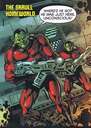 Upper Deck The Avengers: Kree-Skrull Wars Untold Tales: Power 4-1 