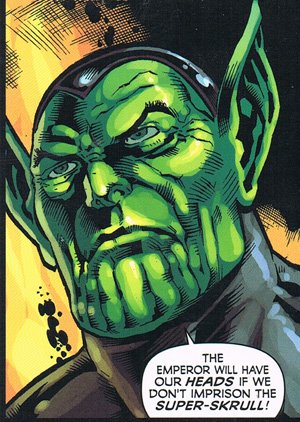 Upper Deck The Avengers: Kree-Skrull Wars Untold Tales: Power 4-3 