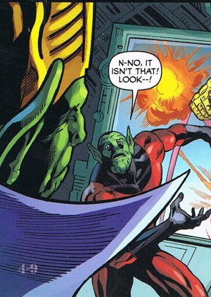 Upper Deck The Avengers: Kree-Skrull Wars Untold Tales: Power 4-9 