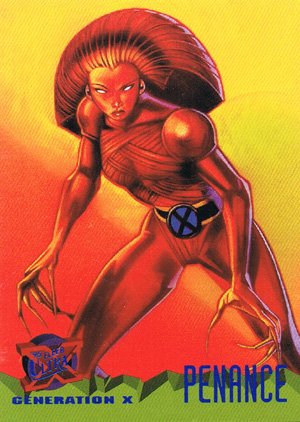 Fleer X-Men '95 Fleer Ultra Base Card 76 Penance