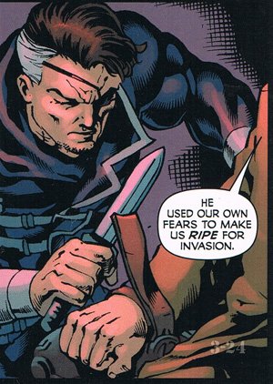 Upper Deck The Avengers: Kree-Skrull Wars Untold Tales: The Fall 3-24 
