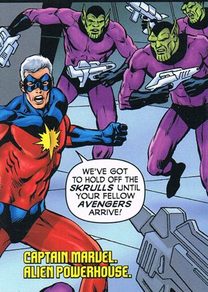 Upper Deck The Avengers: Kree-Skrull Wars Untold Tales: The Debt 2-6 