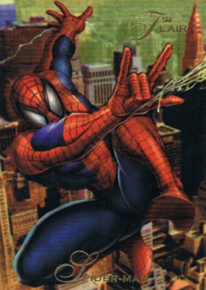 Fleer Marvel Annual Flair '94 Base Card 5 Spider-Man