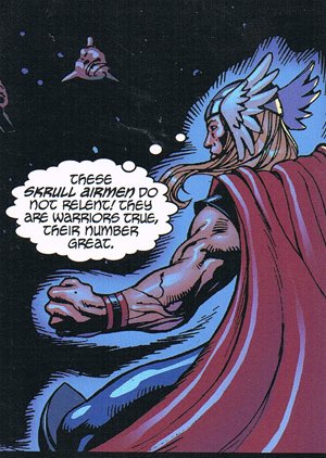 Upper Deck The Avengers: Kree-Skrull Wars Untold Tales: Sacrifice 1-56 
