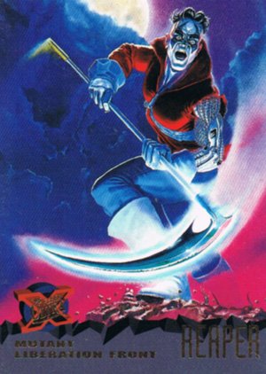 Fleer X-Men '95 Fleer Ultra Base Card 84 Reaper