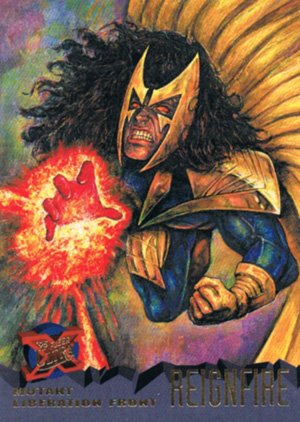 Fleer X-Men '95 Fleer Ultra Base Card 85 Reignfire