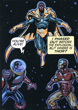 Upper Deck The Avengers: Kree-Skrull Wars Untold Tales: Sacrifice 1-87 
