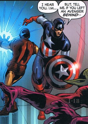 Upper Deck The Avengers: Kree-Skrull Wars Untold Tales: Sacrifice 1-18 