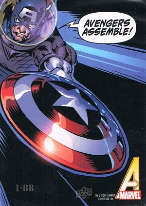 Upper Deck The Avengers: Kree-Skrull Wars Untold Tales: Sacrifice 1-88 
