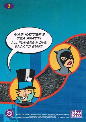 Fleer/Skybox Batman & Robin: Action Packs Base Card 2 Night Flight