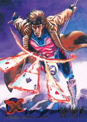 Fleer X-Men '95 Fleer Ultra Base Card 96 Gambit