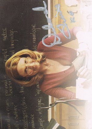 Dynamic Forces Kick-Ass Autograph Card  Deborah Twiss - silver ink, photo (#102)
